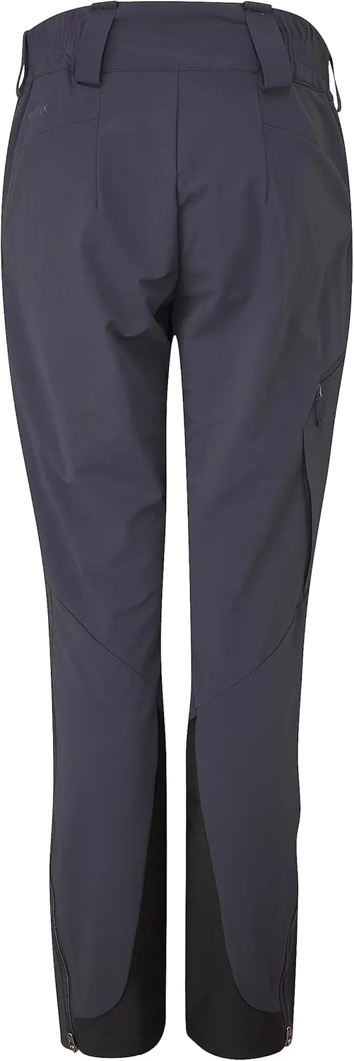 RAB Women’s Ascendor AS Pants Midweight Water-Resistant Softshell for Hiking & Climbing