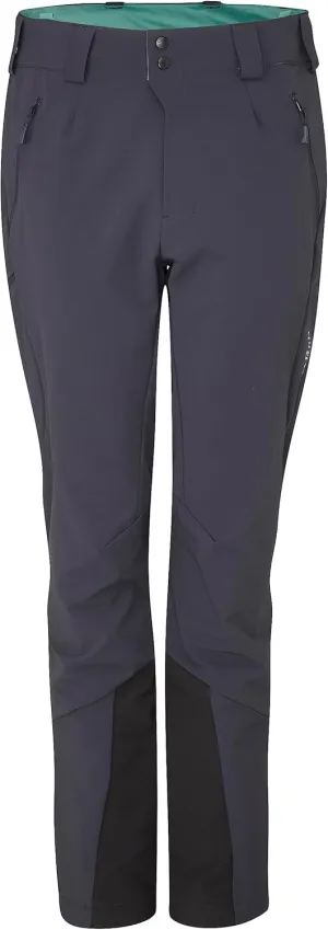 RAB Women’s Ascendor AS Pants Midweight Water-Resistant Softshell for Hiking & Climbing