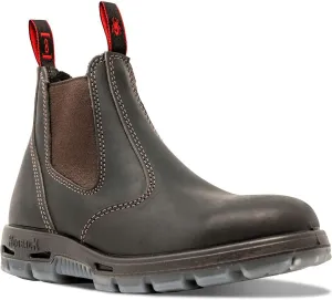 Redback Boots USBOK Dark Brown Steel Toe Size UK8 = US9