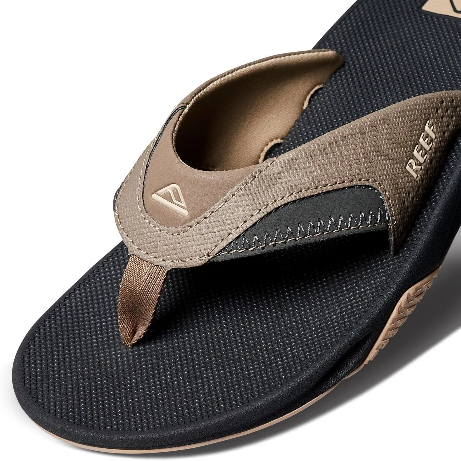 REEF Fanning Men's Bottle Opener Flip Flop, Arch Support, Durable Outsole, Water Friendly