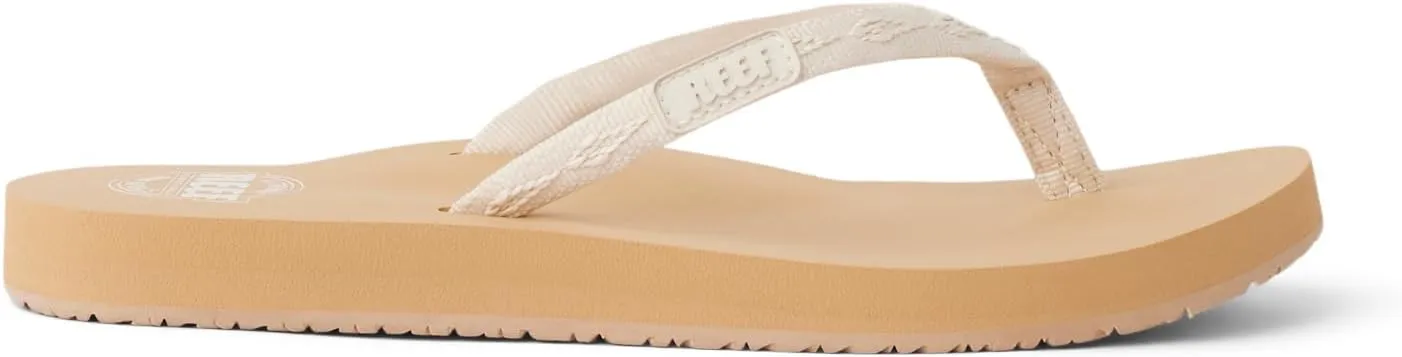 Reef Women's Ginger Beach Flip Flop, Soft Woven Strap