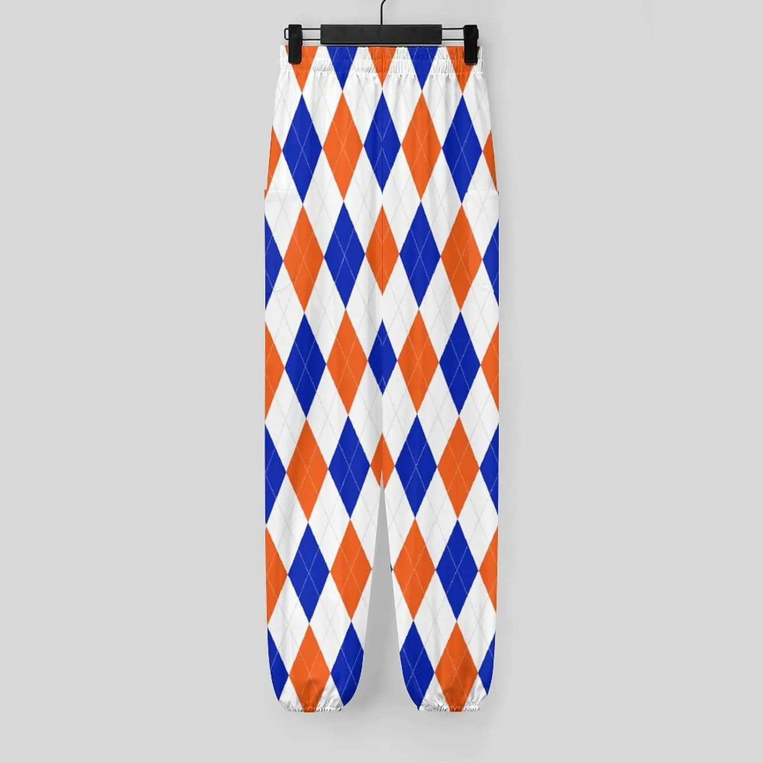 Rhomboid Grid Yoga Bloomers Women Hippie Harem Pant Elephant Pants Elastic Gym Yoga Palazzo Loose Casual Slacks