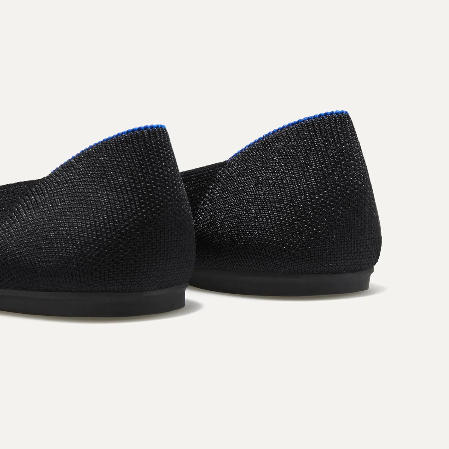 Rothy's The Square Women's Slip-On Shoes, Squared-Toe Flats, Made from Recycled Plastic Bottles & Machine Washable