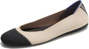 Rothy's The Square Women's Slip-On Shoes, Squared-Toe Flats, Made from Recycled Plastic Bottles & Machine Washable