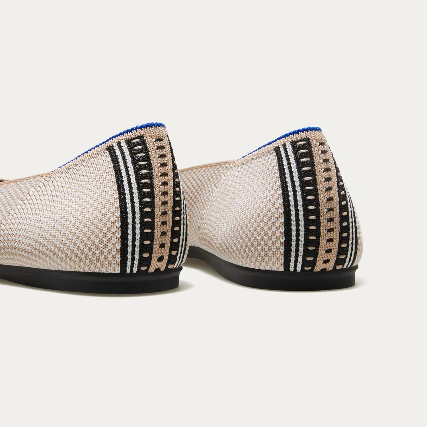 Rothy's The Square Women's Slip-On Shoes, Squared-Toe Flats, Made from Recycled Plastic Bottles & Machine Washable