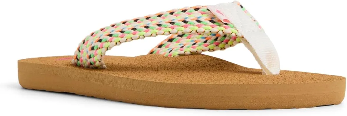 Roxy Girl's Porto Ii Flip-Flop