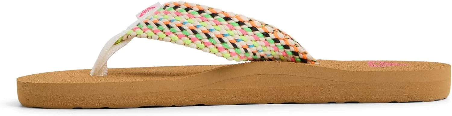 Roxy Girl's Porto Ii Flip-Flop