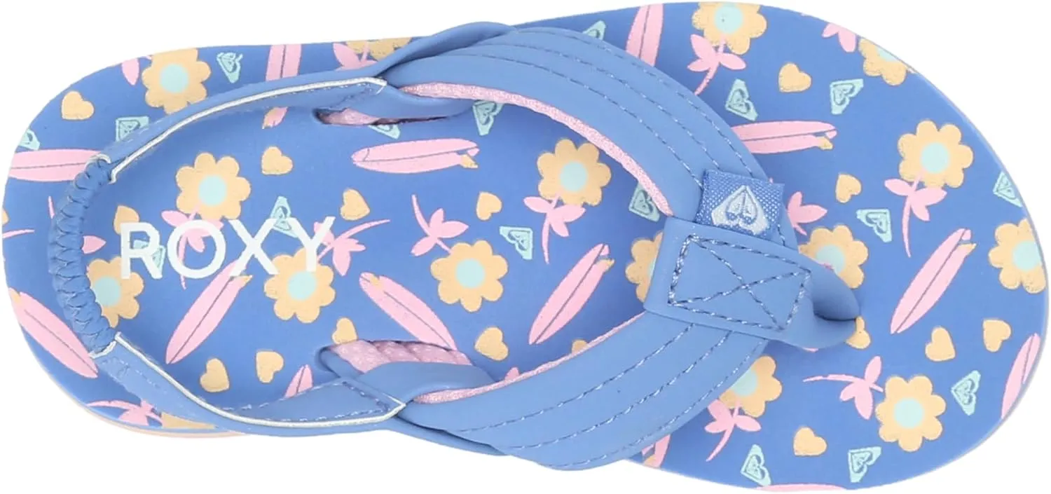 Roxy Girl's Vista 3 Point Sandal Flip-Flop