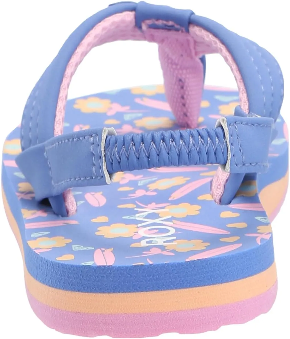 Roxy Girl's Vista 3 Point Sandal Flip-Flop