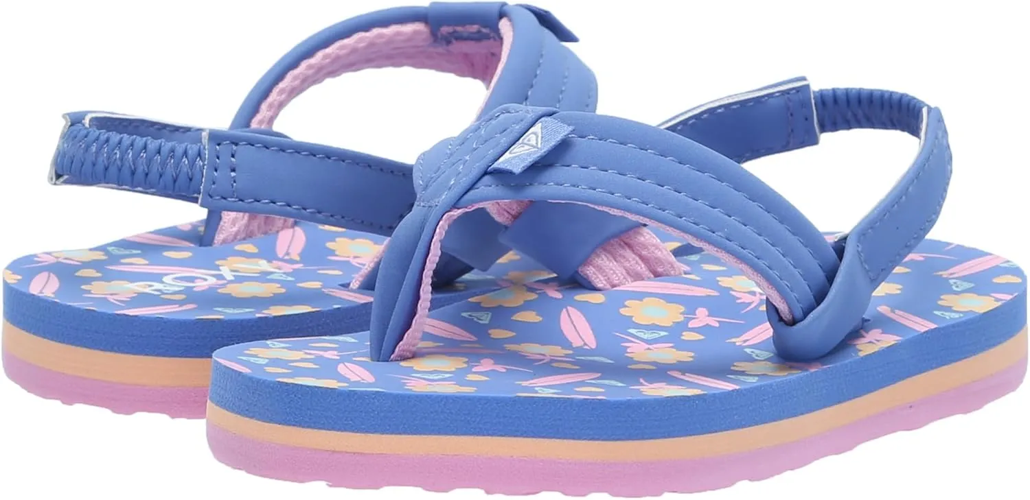 Roxy Girl's Vista 3 Point Sandal Flip-Flop