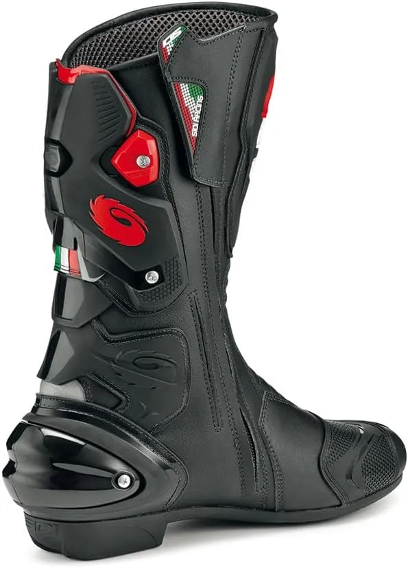 SiDI | Road Motorcycle Boots, Professional Racing Boots for Men VERTIGO, Elastic Zip, Ankle Support