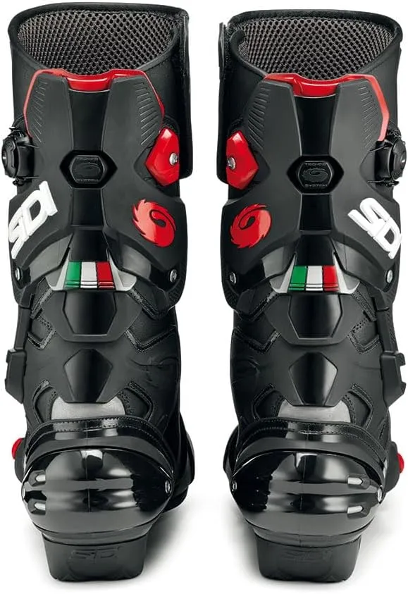 SiDI | Road Motorcycle Boots, Professional Racing Boots for Men VERTIGO, Elastic Zip, Ankle Support