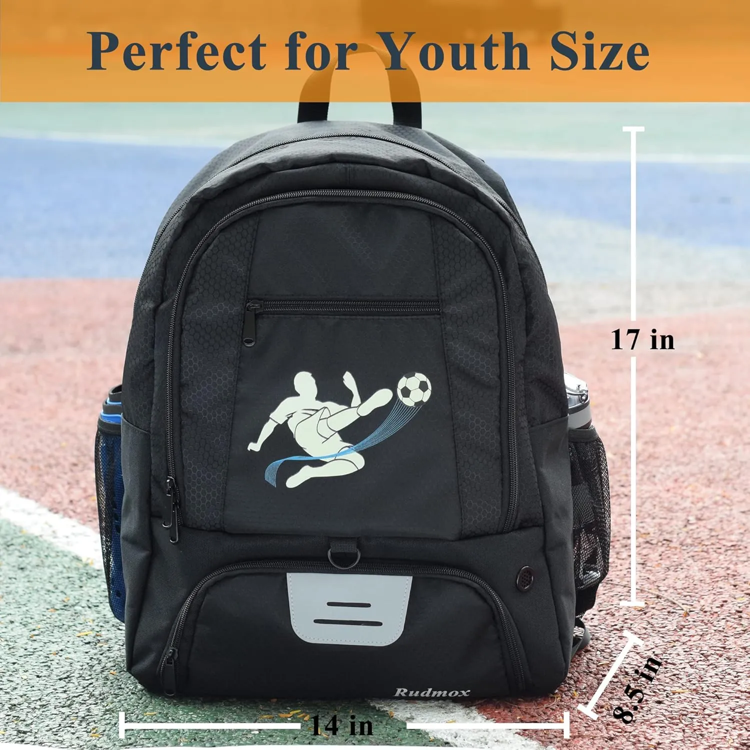 Soccer Ball Bag-Backpack for Basketball,Volleyball with Cleat Shoes and Ball Compartment for Sports Team,Trainning