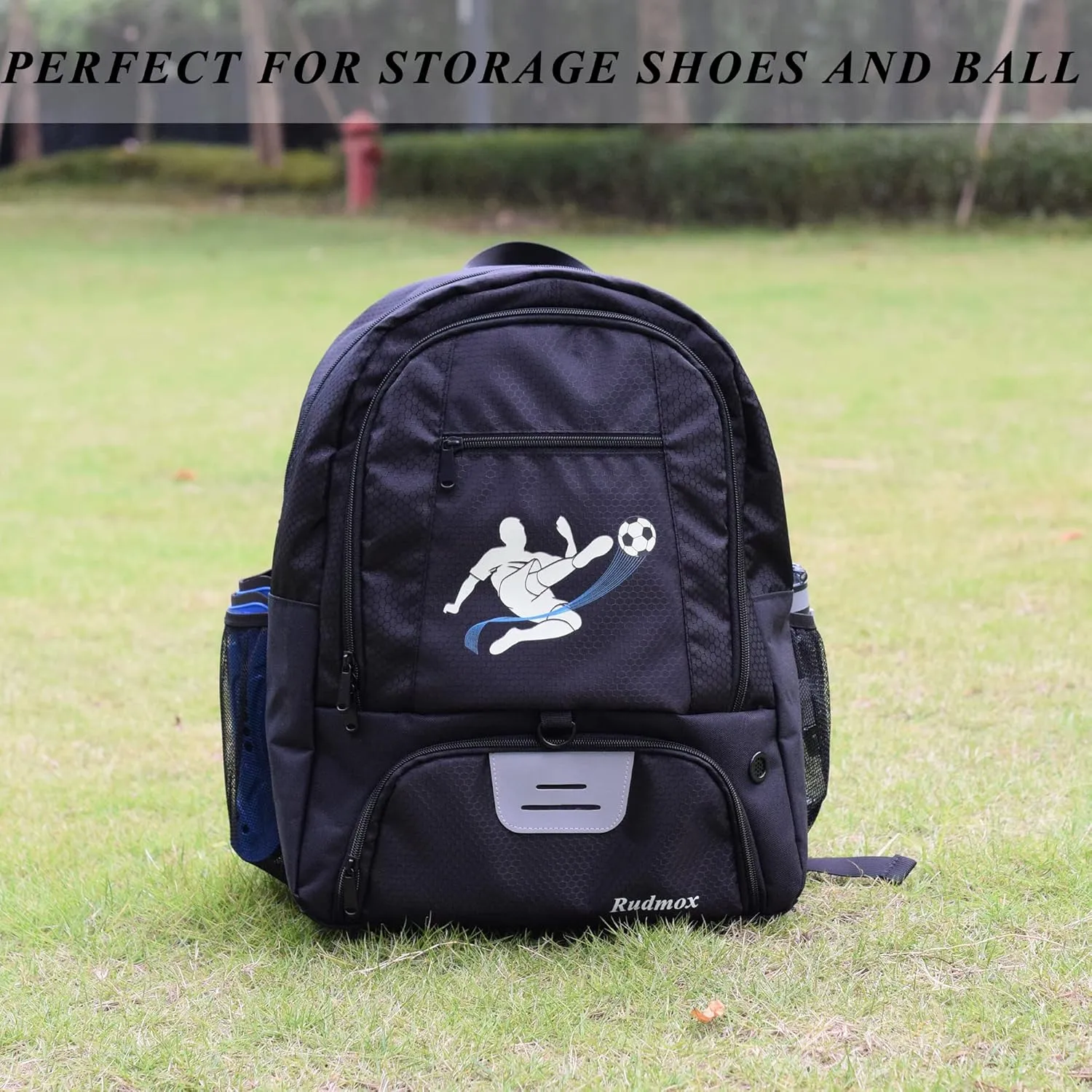 Soccer Ball Bag-Backpack for Basketball,Volleyball with Cleat Shoes and Ball Compartment for Sports Team,Trainning