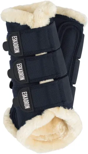 Soft Tendon Boots Faux Fur