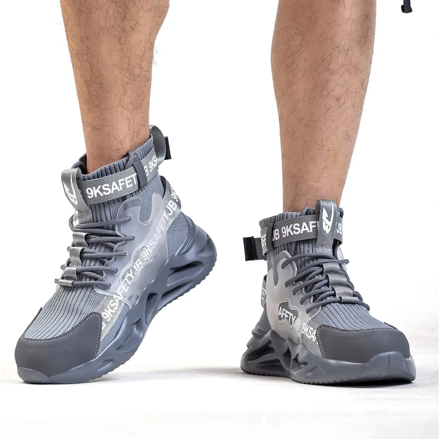 Steel Toe Shoes for Men Women Lightweight Steel Toe Sneakers Safety Shoes Comfortable Indestructible Steel Toe Boots Non Slip Work Shoes
