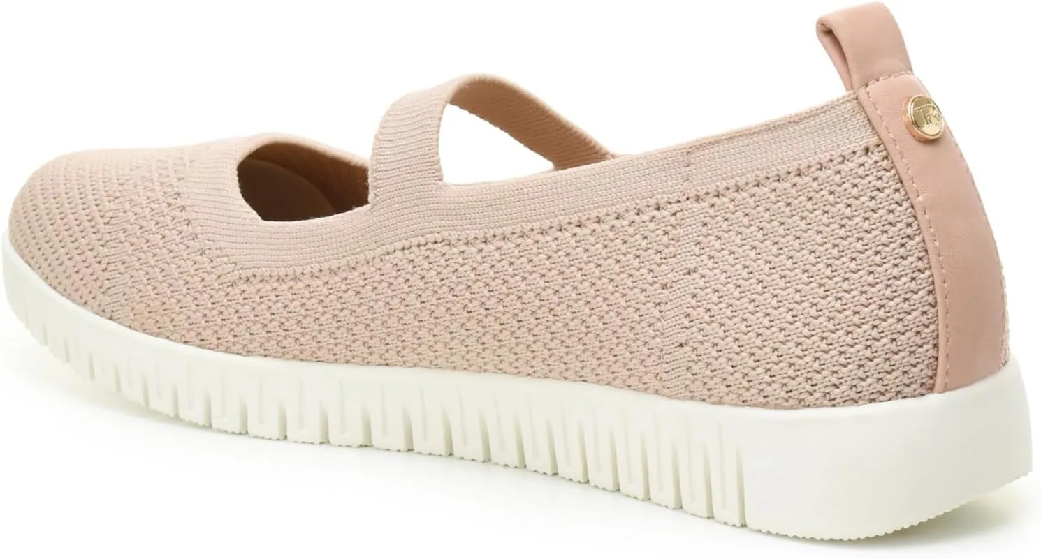 TARYN ROSE Women's Comfort flats – Cushioned Footbed, lightweight upper, and easy slip-on design – Lightweight and Stylish - KAZ