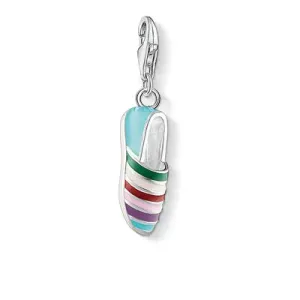 Thomas Sabo Charm Club Striped Espadrilles Charm