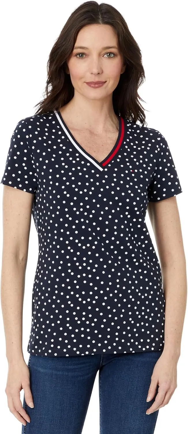 Tommy Hilfiger Women's V-neck Tee