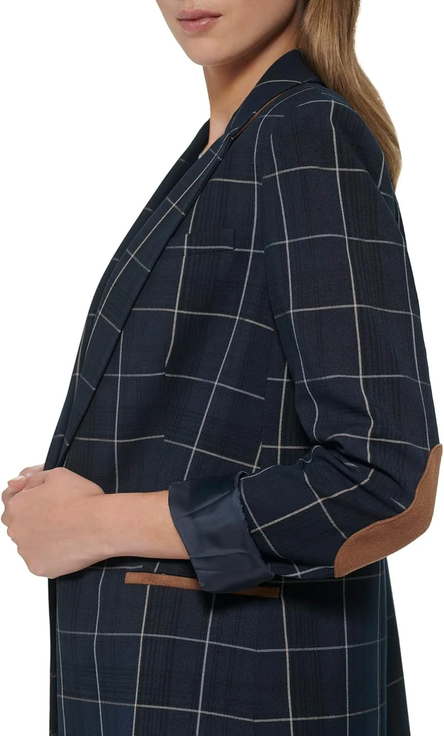Tommy Hilfiger Women's Work Two Button Blazer Jackets