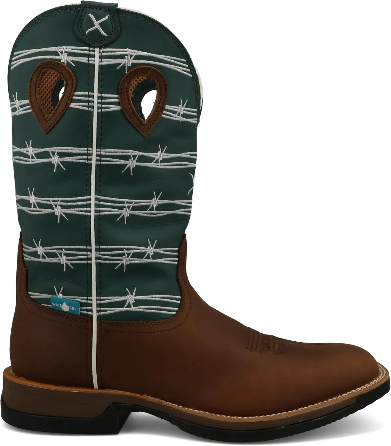 Twisted X Men's 11" Pull On Work Boot, Moc Toe Nano Toe with CellStretch