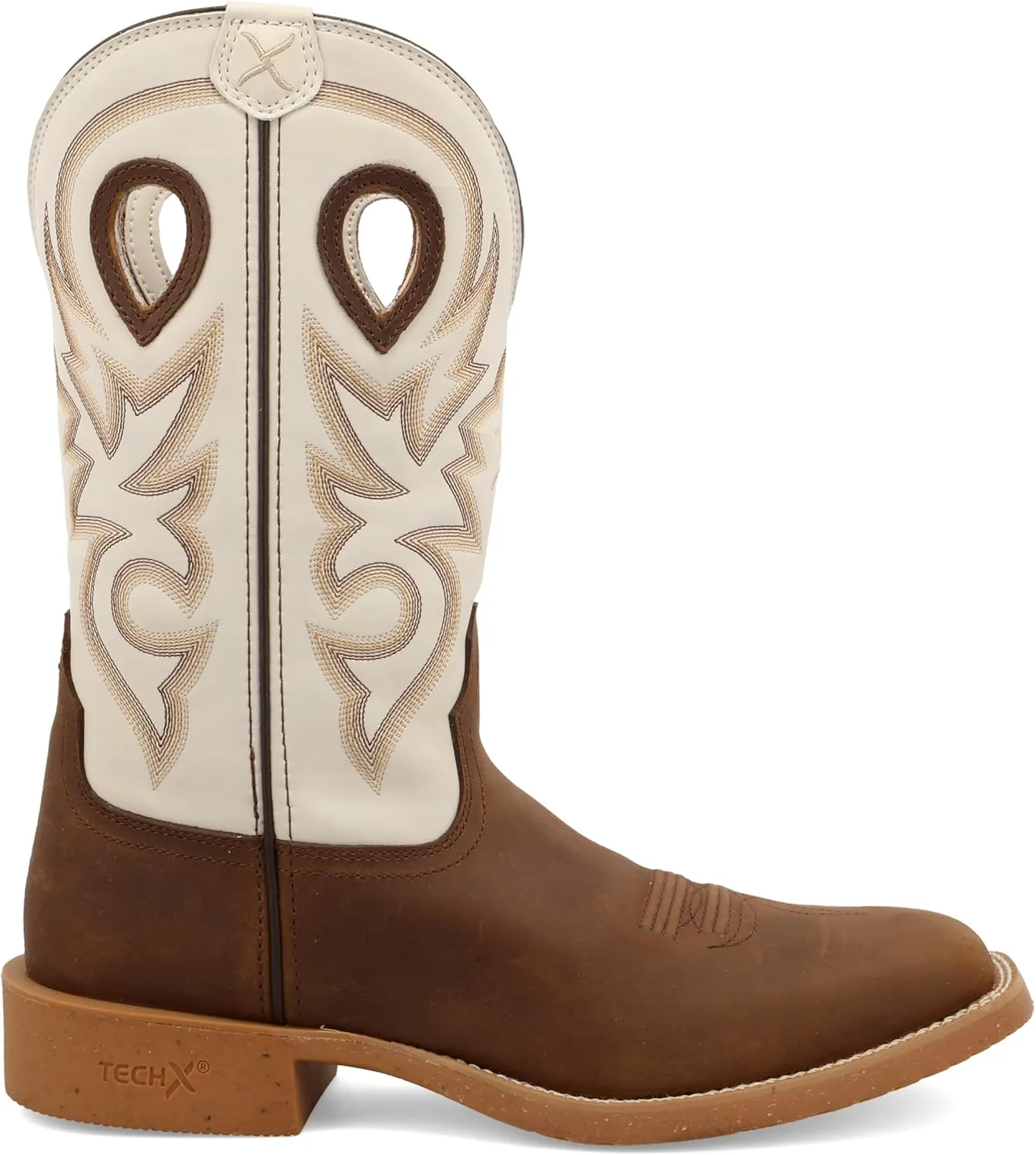 Twisted X Men's 11" Pull On Work Boot, Moc Toe Nano Toe with CellStretch