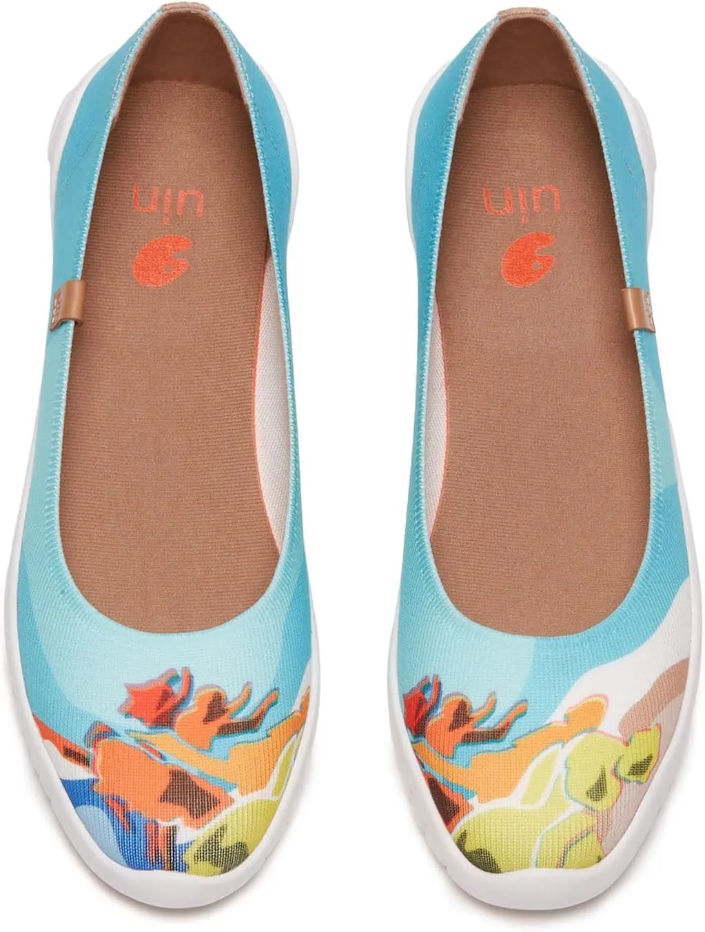 UIN x National Gallery Collaboration Ballet Flats Menorca