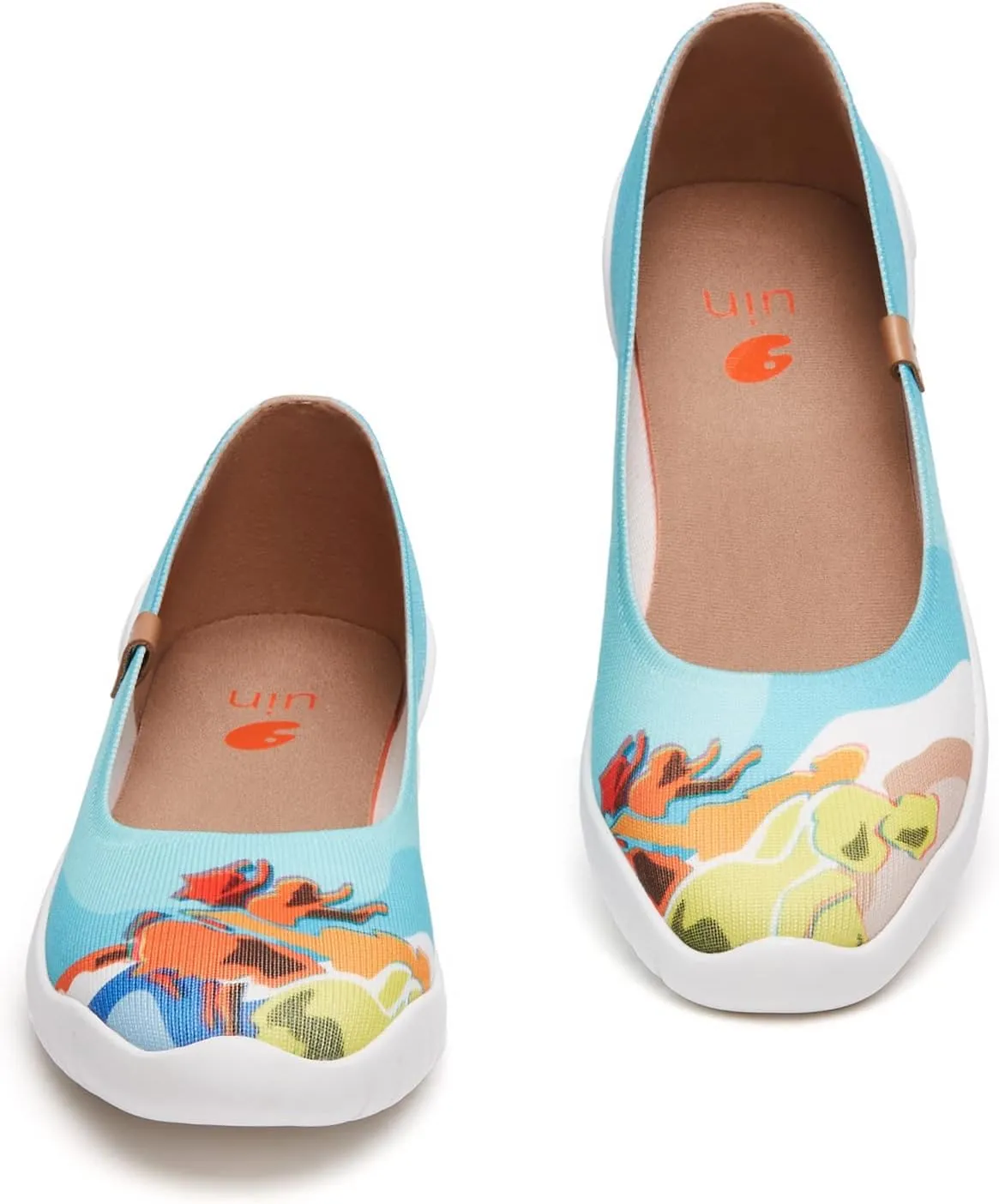 UIN x National Gallery Collaboration Ballet Flats Menorca