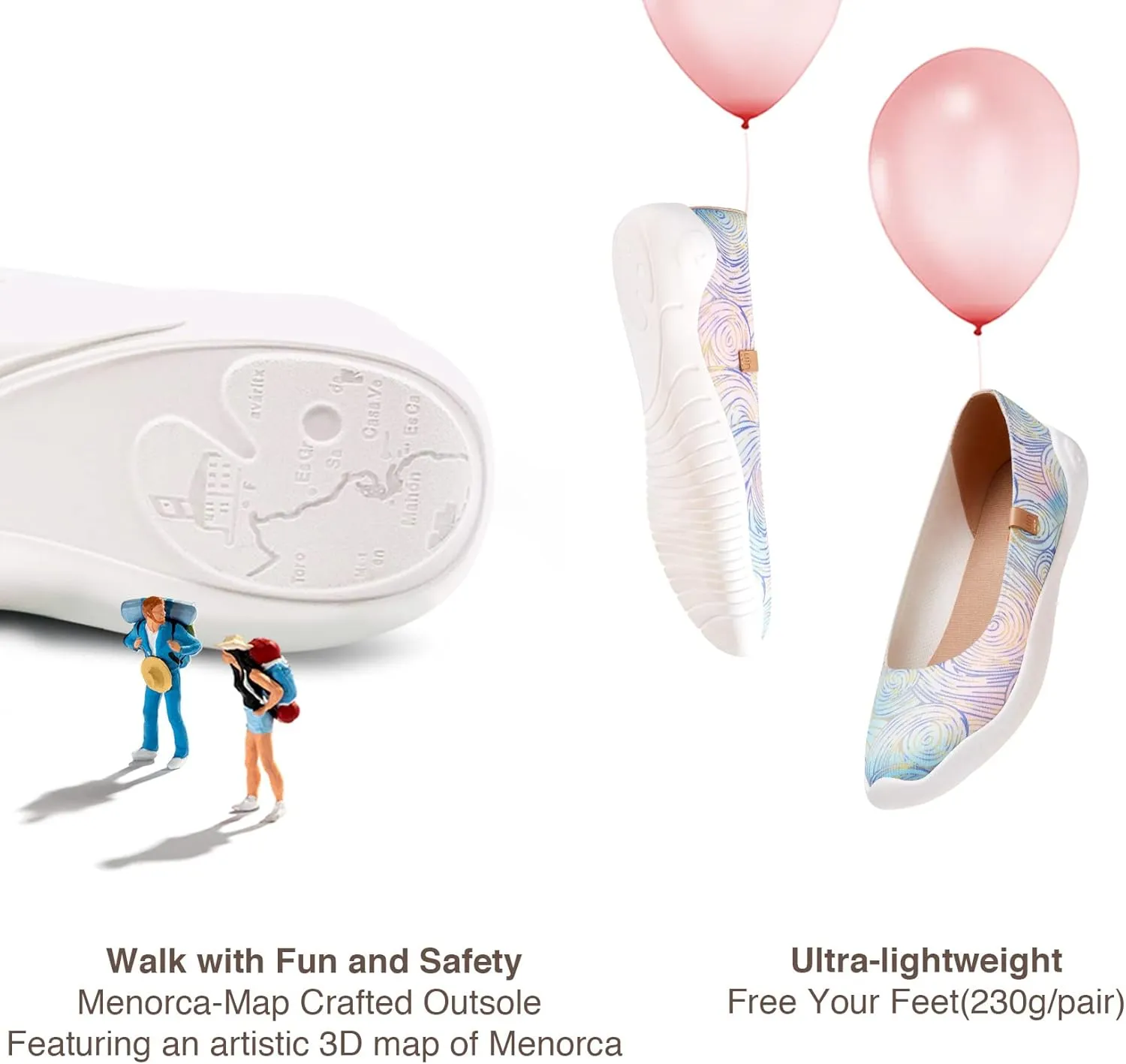 UIN x National Gallery Collaboration Ballet Flats Menorca