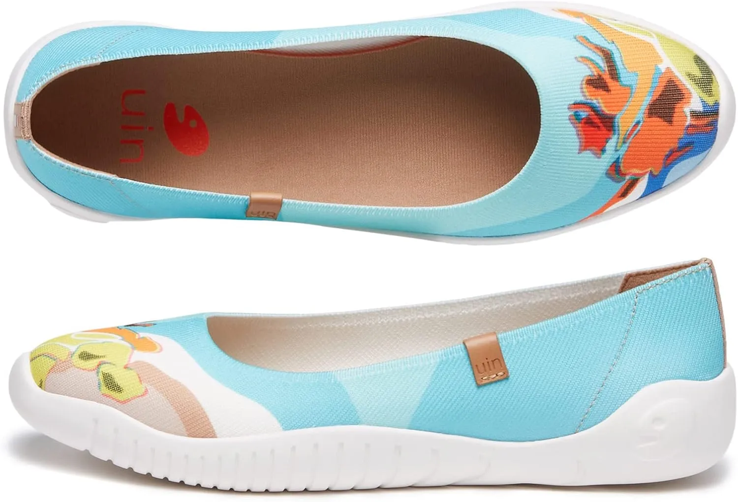 UIN x National Gallery Collaboration Ballet Flats Menorca