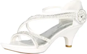 V-Luxury Platform Sandals for Women Sexy Square Peep Toe Slip On Chunky High Heel Sandals Slip On Dress Pumps