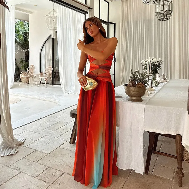 Veda | Strapless Maxi Dress
