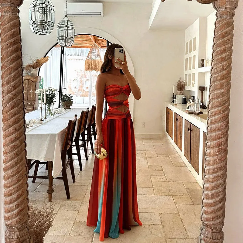 Veda | Strapless Maxi Dress