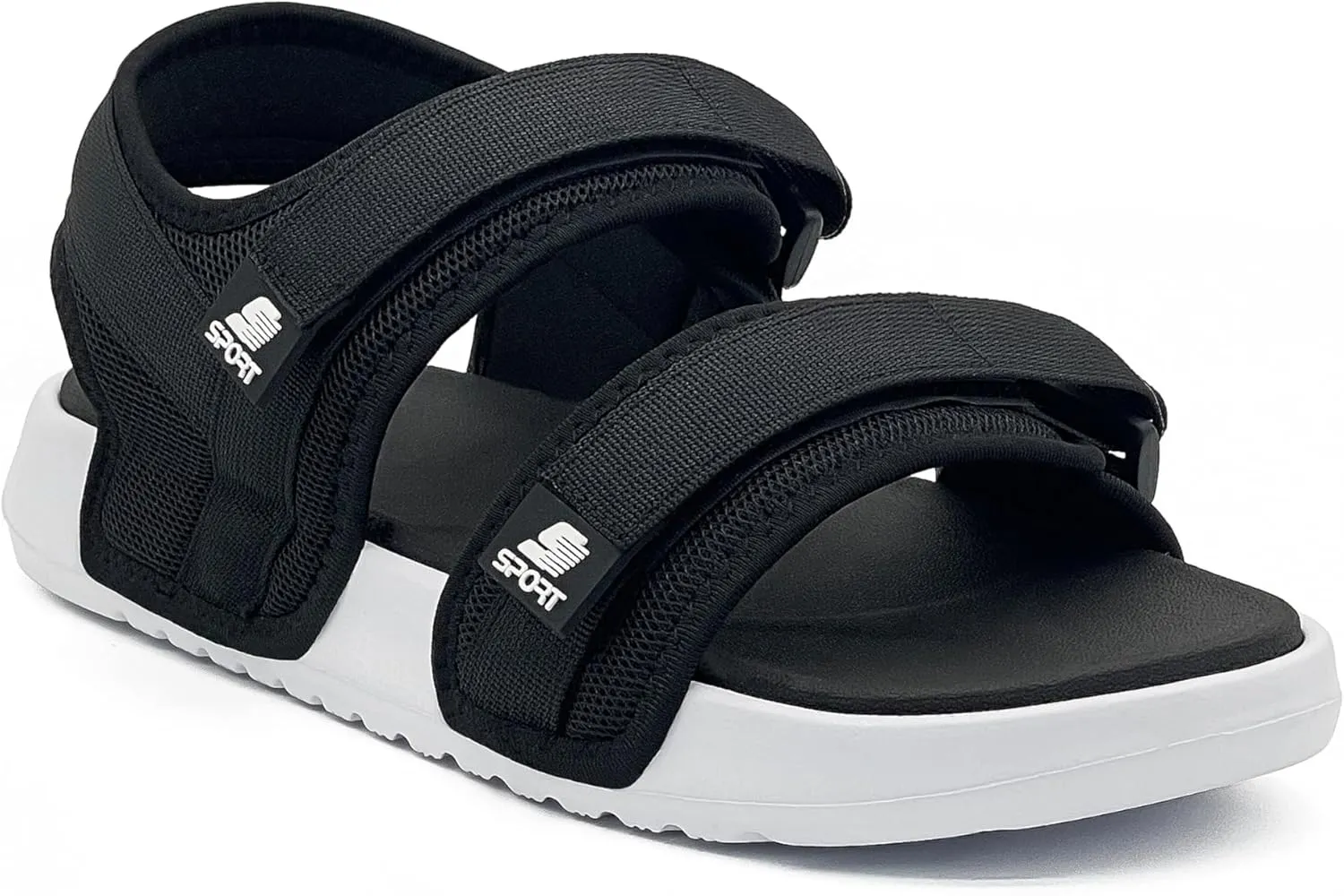 Walking Sandals for Men Summer Athletic Sandals Comfort With Back Strap Adjustable Open Toe Shoes Beach for Casual Travel Outdoor