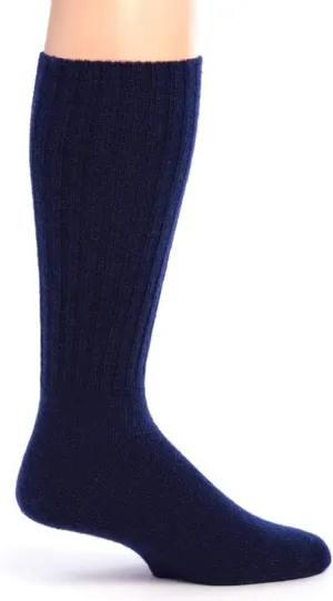 WARRIOR ALPACA SOCKS - Ribbed Casual Everyday Alpaca Wool Crew Socks For Men And Women