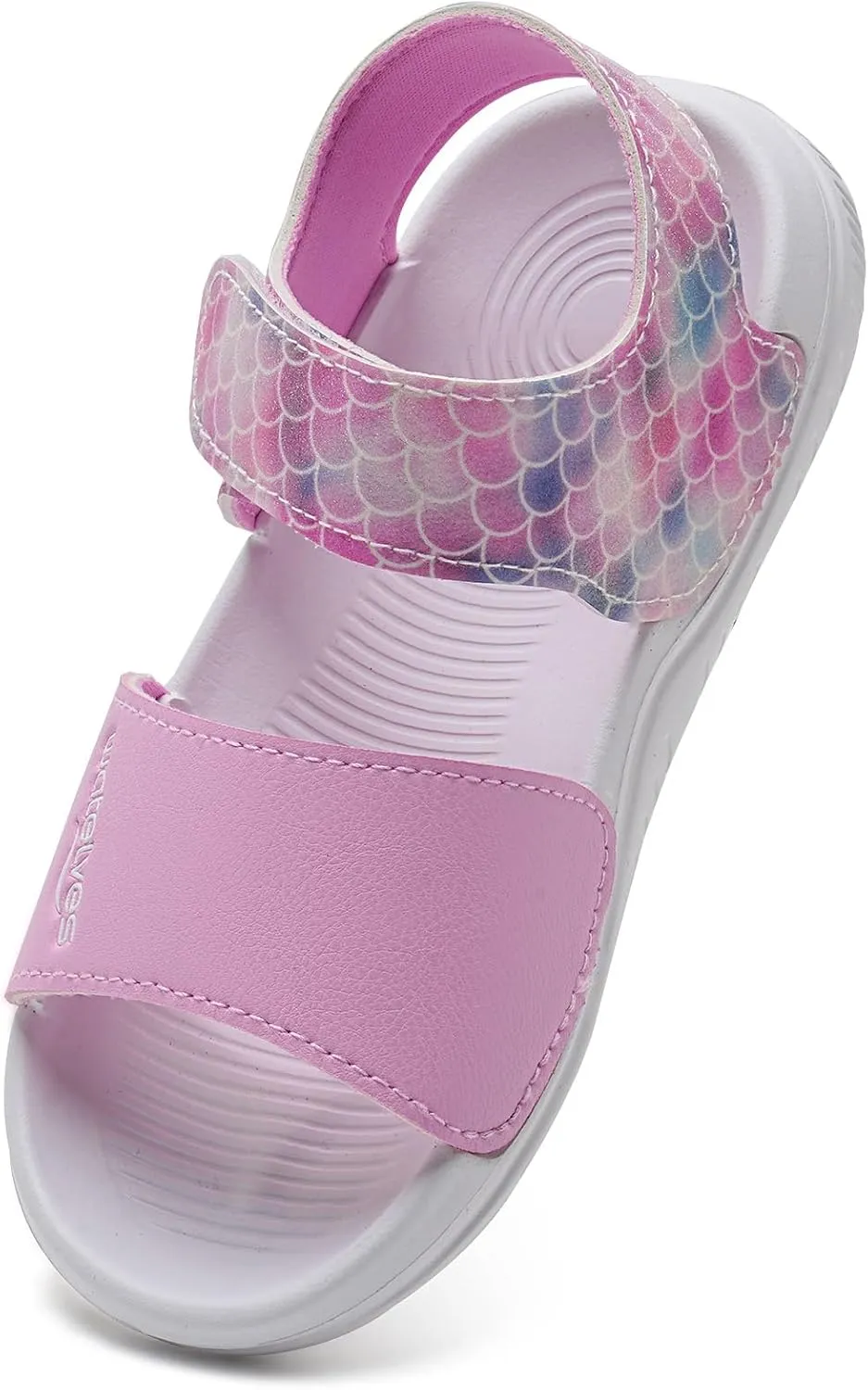 WateLves Kids Sandals Toddler Summer Sandals Adjustable Hook and Loop Strap Sport Sandal Shoes