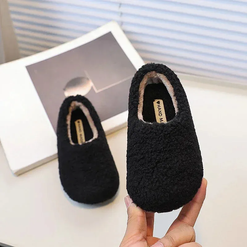 Winter Kids Outdoor Plush Flats