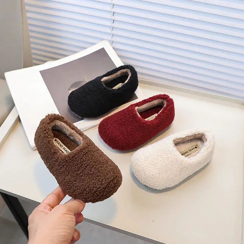 Winter Kids Outdoor Plush Flats