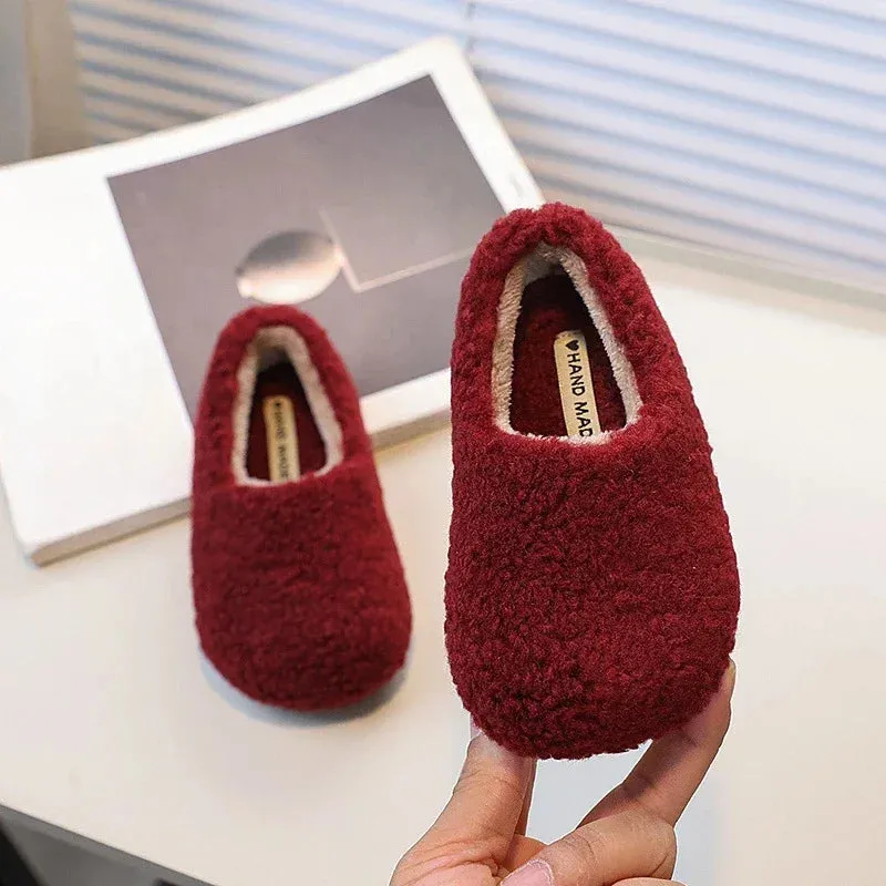 Winter Kids Outdoor Plush Flats