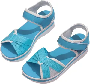 Womens Comfort Sandals Casual Colorblock Open Toe Low Wedges Shoes Outdoor Vacation Beach Holiday Sandal 2025 Trendy