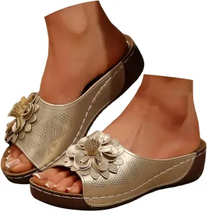 Women's Sandals Comfortable Wedge Dressy Sandals Women Summer Platform Ladies Fashion Walking Indoor Outdoor Shoe