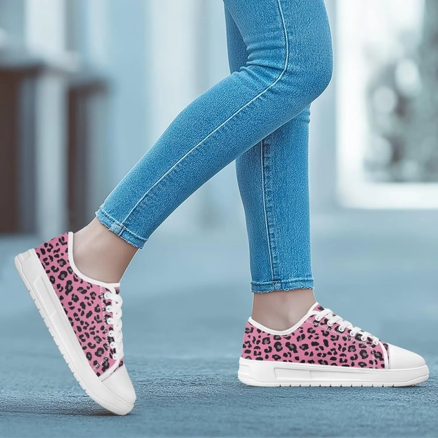 Women’s Slip on Canvas Shoes Classic Arch Support Sneakers Loafers Shoes Casual Fashion Low-Top Slip Ons US 5.5-13.5