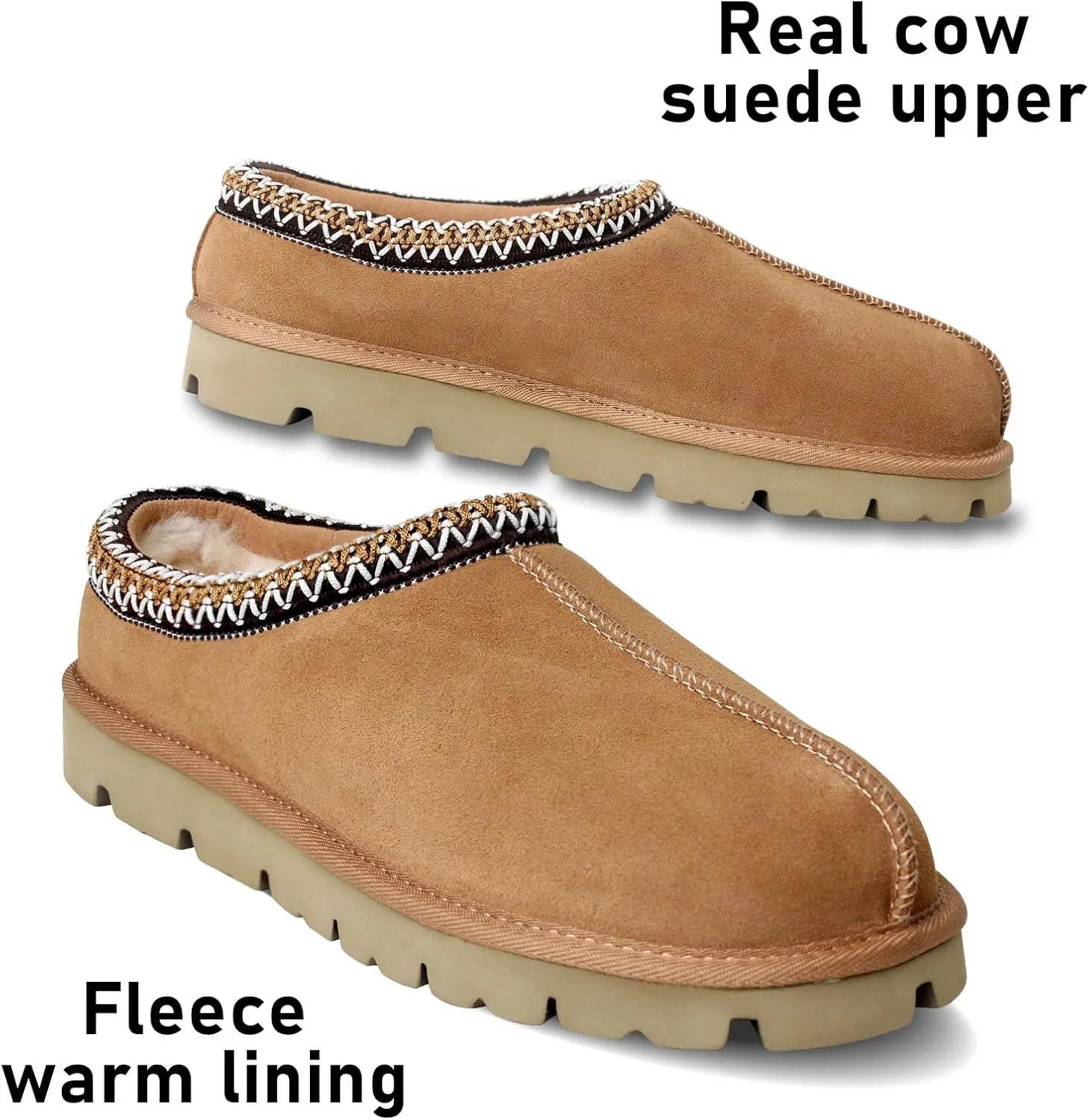 Women's Slippers Platform Mini Boots Winter Suede Short Ankle Boot Comfy Fur Fleece Warm Slippers Shoes For Outdoor