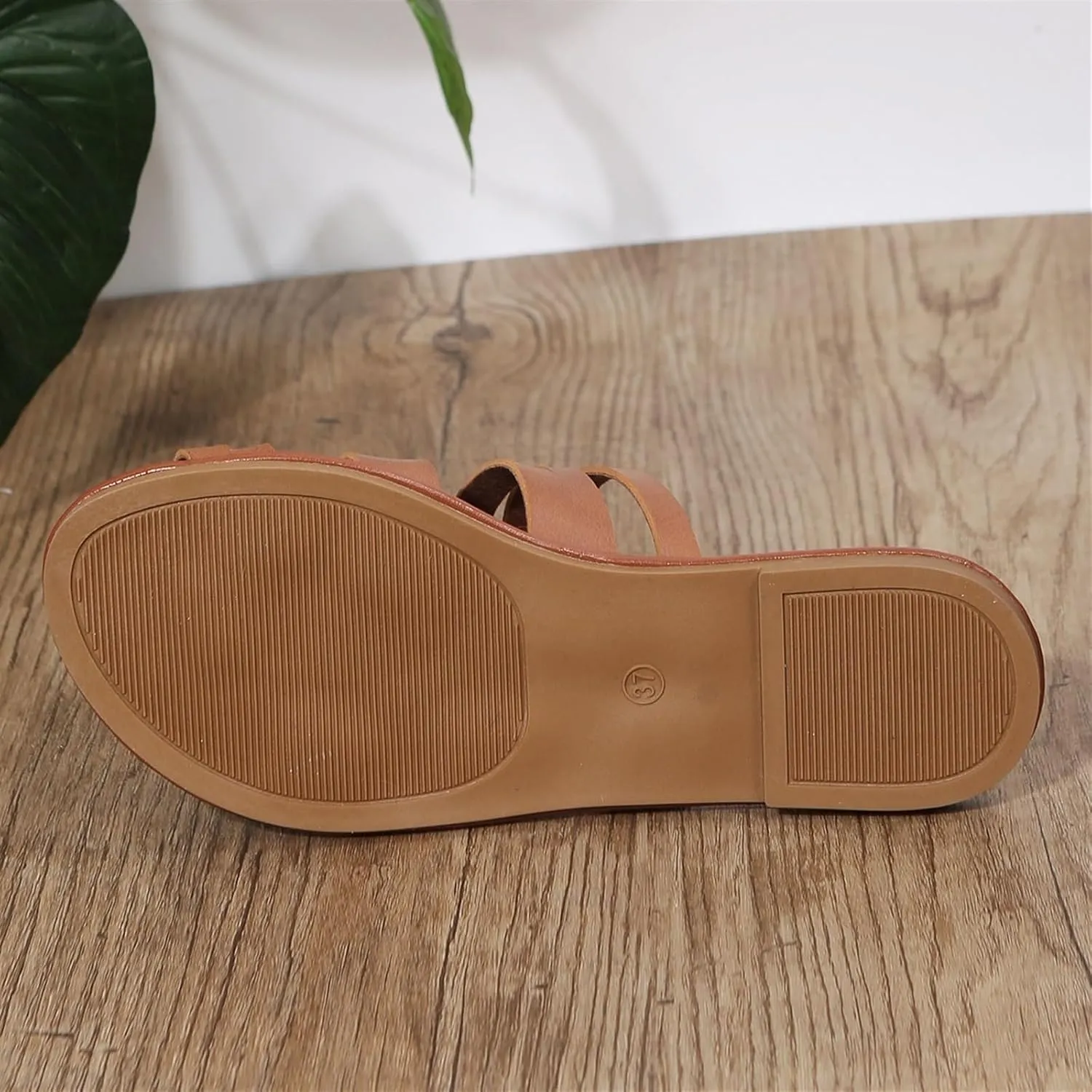 Women's Thumb Orthotic Sandal, Womens Plus Size Cross Strap Open Toe Bunion Correction Sandals, Slip on Flat Sandals Flip Flop, for Girlfriends and Mother, Big Toe Bone Correction
