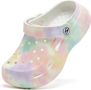 WOUEOI Boys Girls Garden Shoes Toddler Cartoon Slides Sandals Kids Clogs