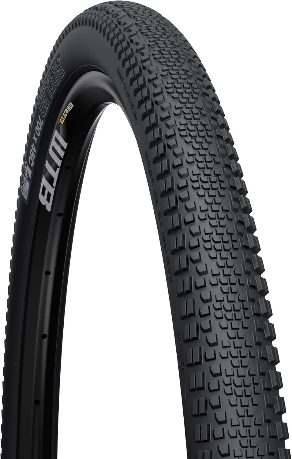 WTB Riddler Gravel Bike Tire, Tubeless Ready Folding Bead, Lightweight Fast Rolling, Dual DNA for Adventure Rides