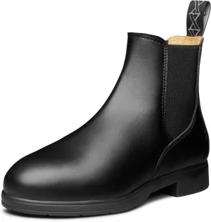 Xena Workwear Women's Valence SD Safety Boot, Vegan Onyx, Steel Toe