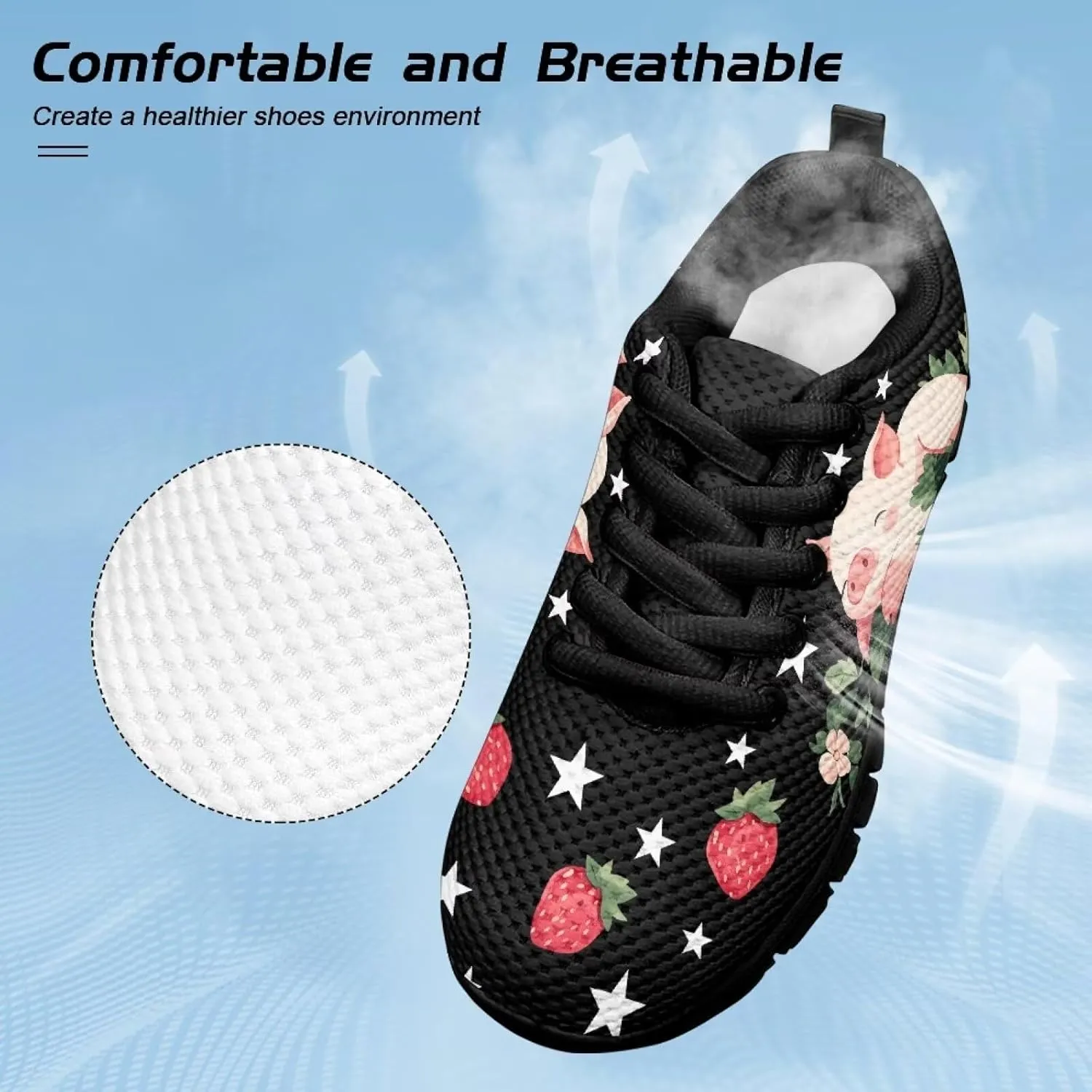 Xoenoiee Boys Girls Tennis Running Shoes Lightweight Breathable Sneakers for Kids
