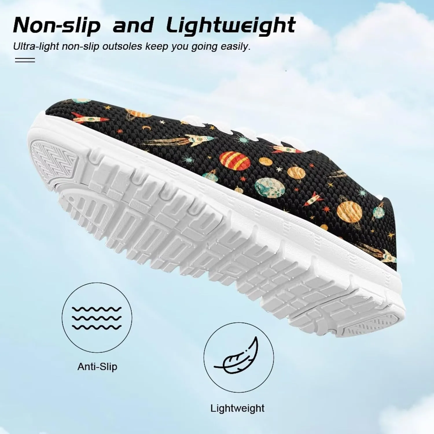Xoenoiee Kids Athletic Tennis Sneakers for Boy Girl Breathable Running Shoe Walking Shoes