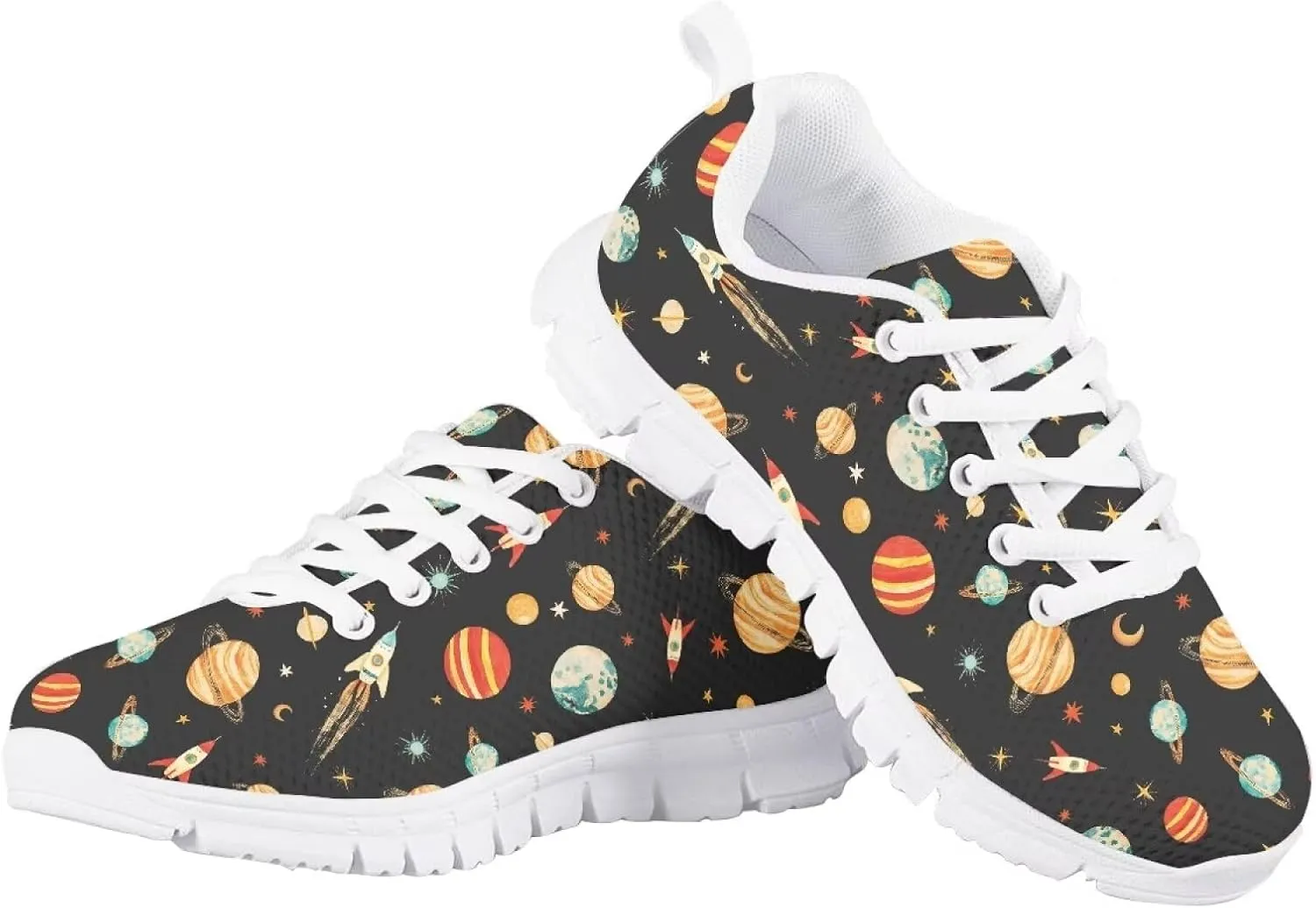 Xoenoiee Kids Athletic Tennis Sneakers for Boy Girl Breathable Running Shoe Walking Shoes